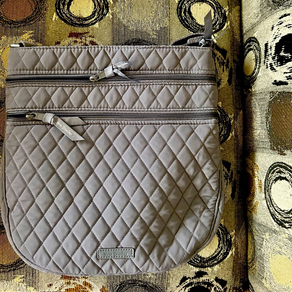 Vera Bradley Gray Shoulder Bag
